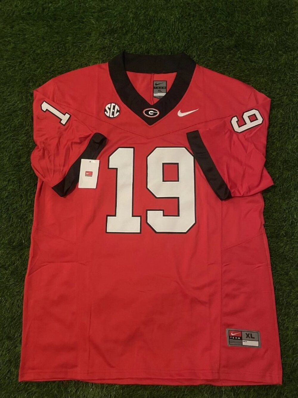 Brock Bowers Red Jersey Stitched Vapor